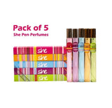 Long Lasting Fragrance Pocket Perfume- Pack Of 5 ( Free Home Delivery )